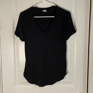 Black NOBO dress blouse